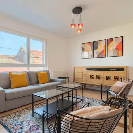 Apartament 3 Bedroom Near Chu And Center Lille